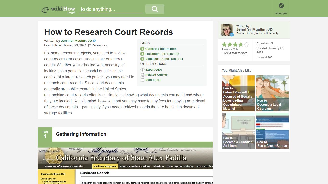 How to Research Court Records: 11 Steps (with Pictures) - wikiHow Legal